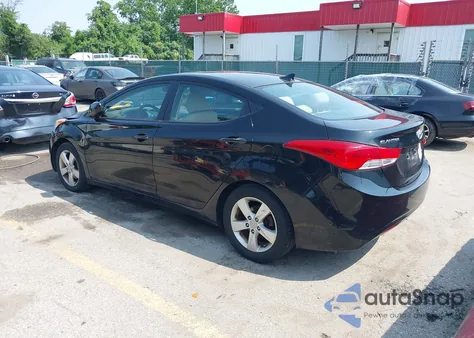 2013 Hyundai Elantra Gls из США, поврежденный, VIN KMHDH4AE1DU493502